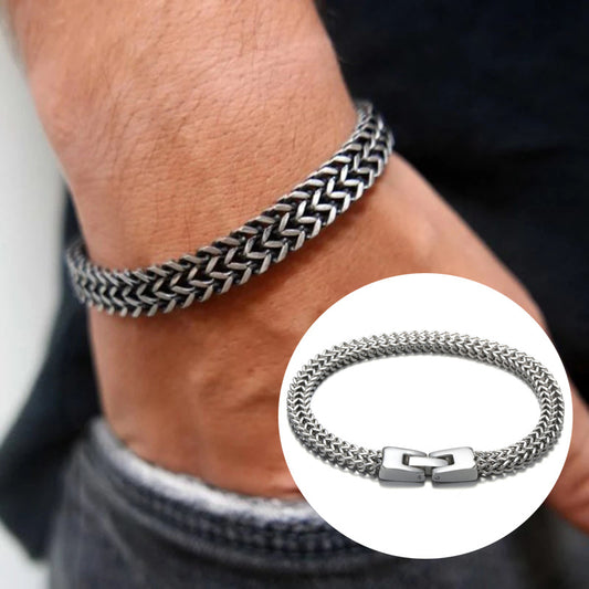 5pcs/lot Stainless Steel Men Bracelet Men Bracelets Charms Beads Beyond
