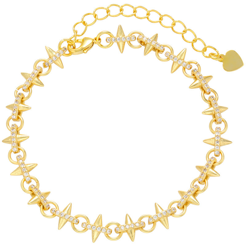 2pcs/lot Gold Silver CZ Pave Adjustable Women Bracelets Women Bracelets Charms Beads Beyond
