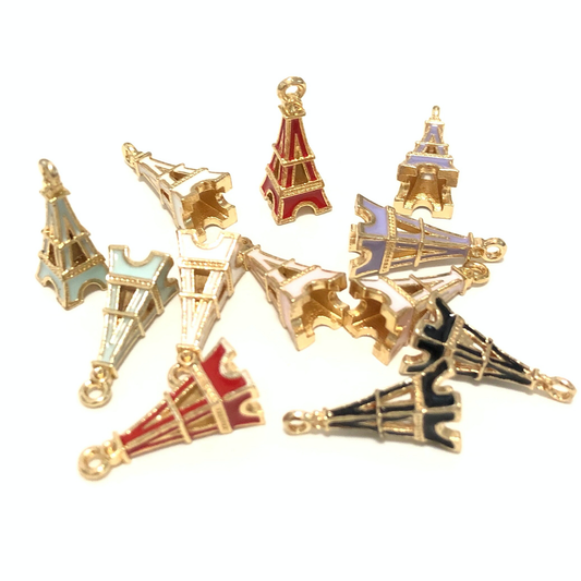 20pcs/lot 24*10mm Eiffel Tower Charms Alloy Charms Charms Beads Beyond