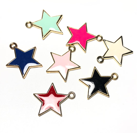20pcs/lot 25*28mm Star Charms Alloy Charms Charms Beads Beyond