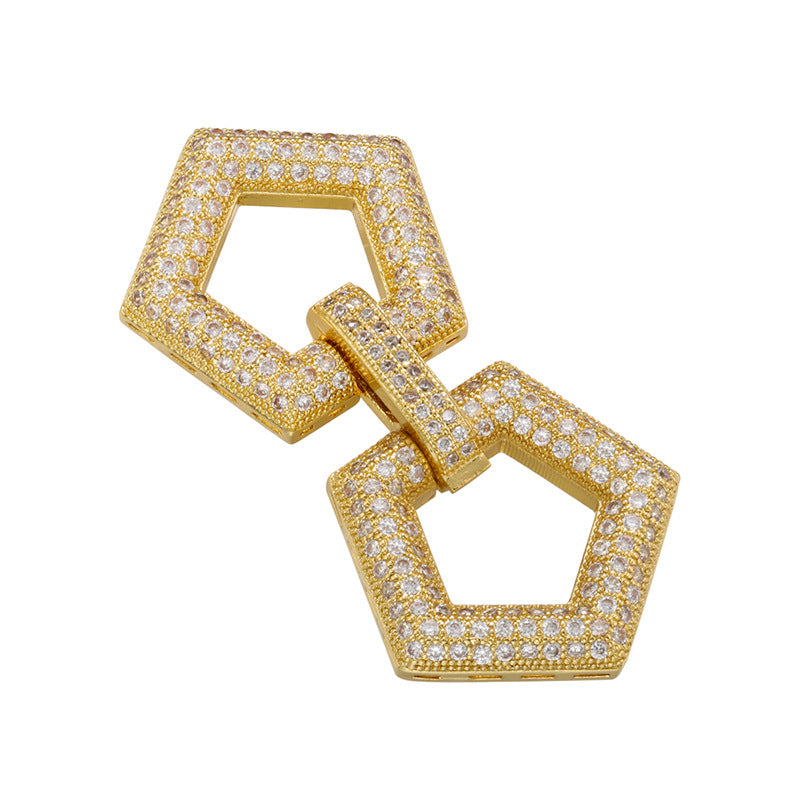 5pcs/lot CZ Paved Clasps for Bracelets & Necklaces Making Style 1 Accessories Charms Beads Beyond
