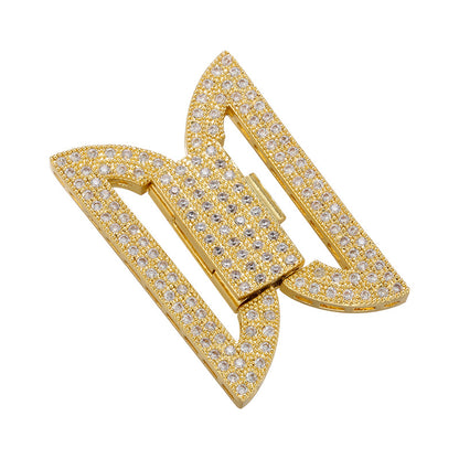 5pcs/lot CZ Paved Clasps for Bracelets & Necklaces Making Style 3 Accessories Charms Beads Beyond