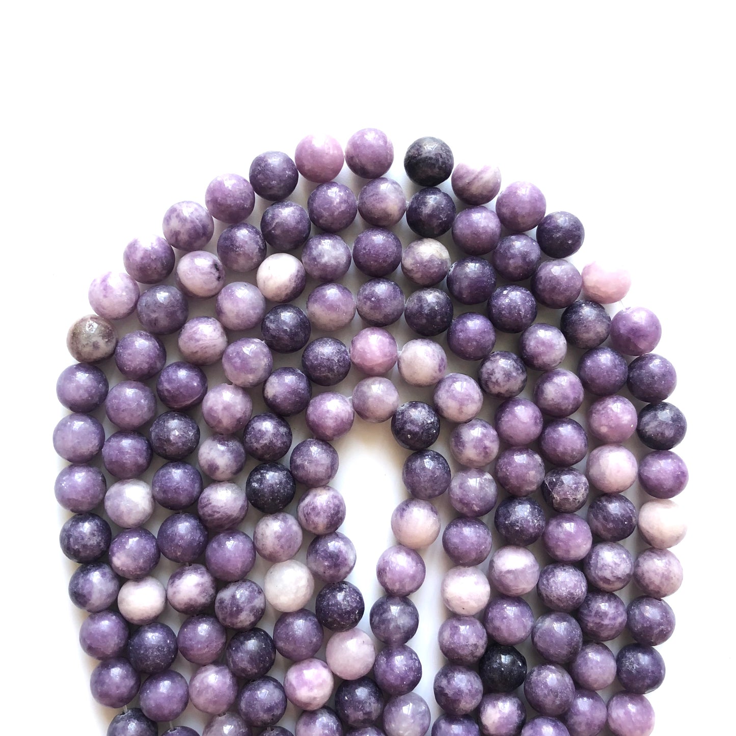 2 Strands/lot 10mm Natural Purple Quartz Round Stone Beads Stone Beads Other Stone Beads Charms Beads Beyond