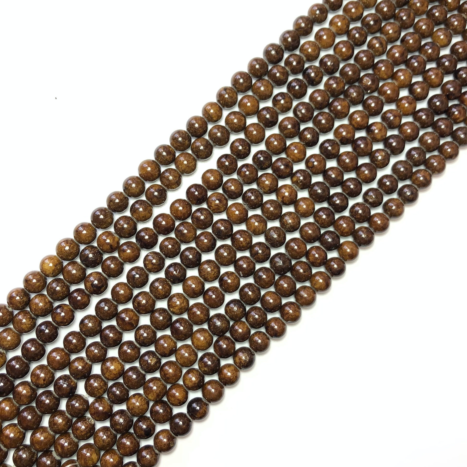 2 Strands/lot 8mm, 10mm Natural Brown Jade Round Stone Beads Stone Beads 8mm Stone Beads Round Jade Beads Charms Beads Beyond